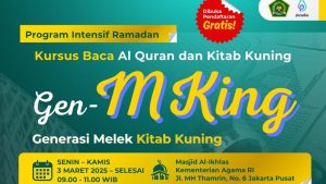 Kemenag Buka Kursus Baca Al-Qur’an dan Kitab Kuning di Ramadan 1446 H, Daftar Sekarang Sebelum Kehabisan!