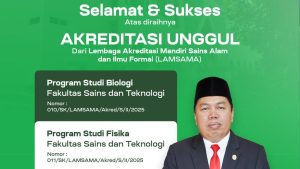 Tiga Program Studi UIN Sunan Gunung Djati Bandung Raih Akreditasi Unggul dari LAMSAMA