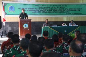 Dandim Sleman Resmi Buka RAT Ke-56, Dorong Koperasi Kartika B-10 Medari Maju Bersama!