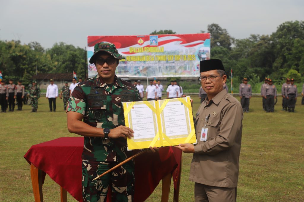 TMMD Sengkuyung Tahap I 2025 Dibuka! Sleman Siap Percepat Pembangunan Desa dengan Sinergi TNI dan Masyarakat