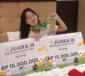 Asa Siswi Kalimantan Utara Menjadi Atlet Renang Nasional