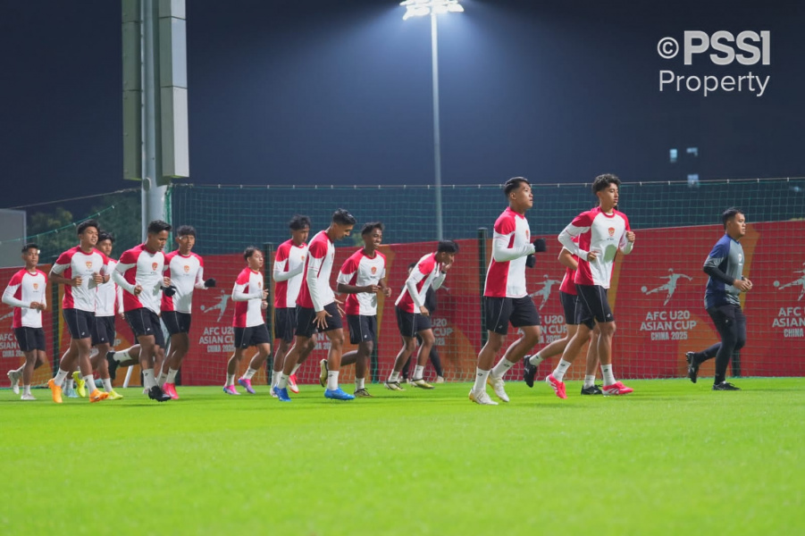 Timnas U-20 Indonesia Fokus Persiapan Hadapi Iran di Piala Asia U-20 2025