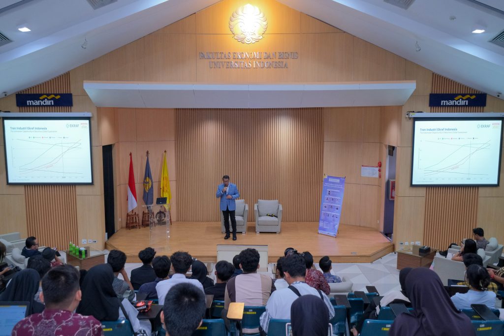 Menteri Ekonomi Kreatif Ajak Generasi Muda Bangun Ketahanan Digital untuk Menghadapi Tantangan Ekonomi Kreatif