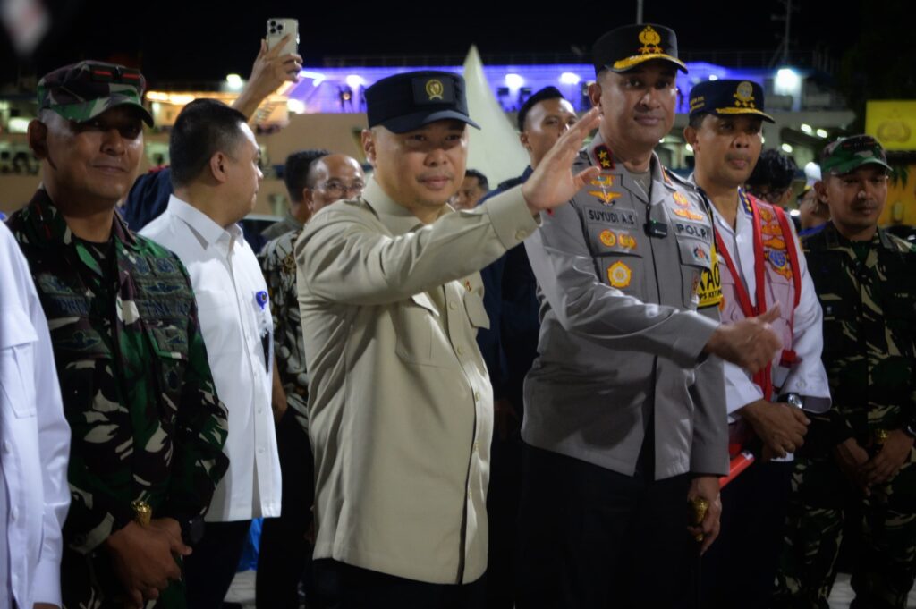 Menhub Dudy Pastikan Kelancaran Arus Mudik di Pelabuhan Ciwandan, 21 Ribu Sepeda Motor Tiba di Sumatera