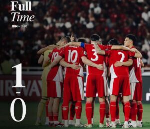 Taklukan Bahrain 1-0, Trio Andalan  Garuda Disanjung Nitizen Indonesia