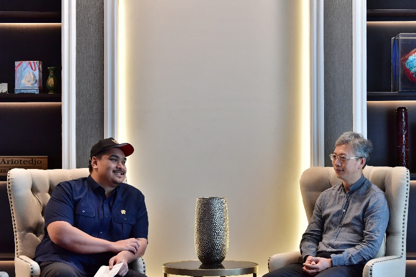 Menpora Dito Bahas Potensi Kerjasama dengan Tiongkok di Bidang Kepemudaan dan Keolahragaan