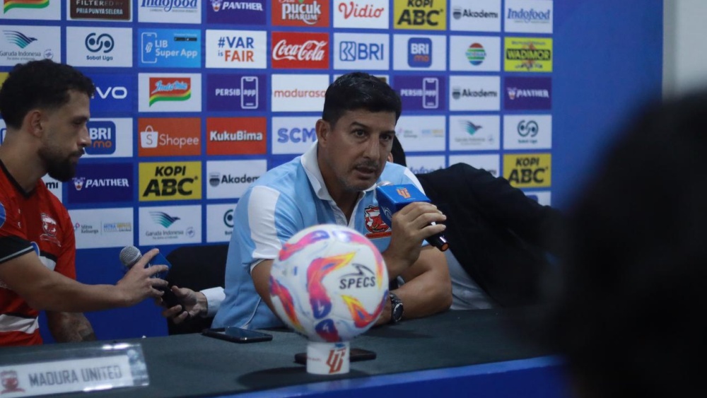 Alfredo Vera Bertekad Pertahankan Tren Positif Madura United dalam Laga Melawan PSM Makassar