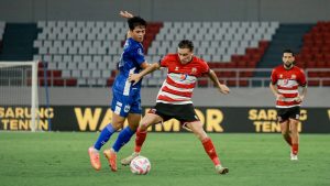 Madura United Berhasil Tinggalkan Zona Merah