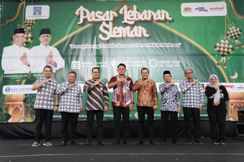 Wabup Sleman Ajak Masyarakat Dukung UMKM Lokal di Penutupan Pasar Lebaran 2025