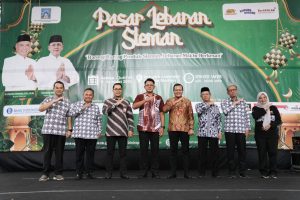 Wabup Sleman Ajak Masyarakat Dukung UMKM Lokal di Penutupan Pasar Lebaran 2025