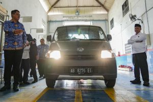 Bupati dan Wakil Bupati Sleman Tinjau Kesiapan Dinas Perhubungan Sambut Lebaran 2025