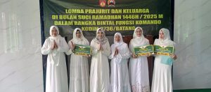 Persit KCK Cabang XXIV Kodim 0736/Batang Gelar Lomba Qasidah Rebana