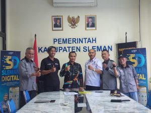 Silaturahmi DPD IWO Indonesia Sleman dengan Kepala Kominfo Sleman