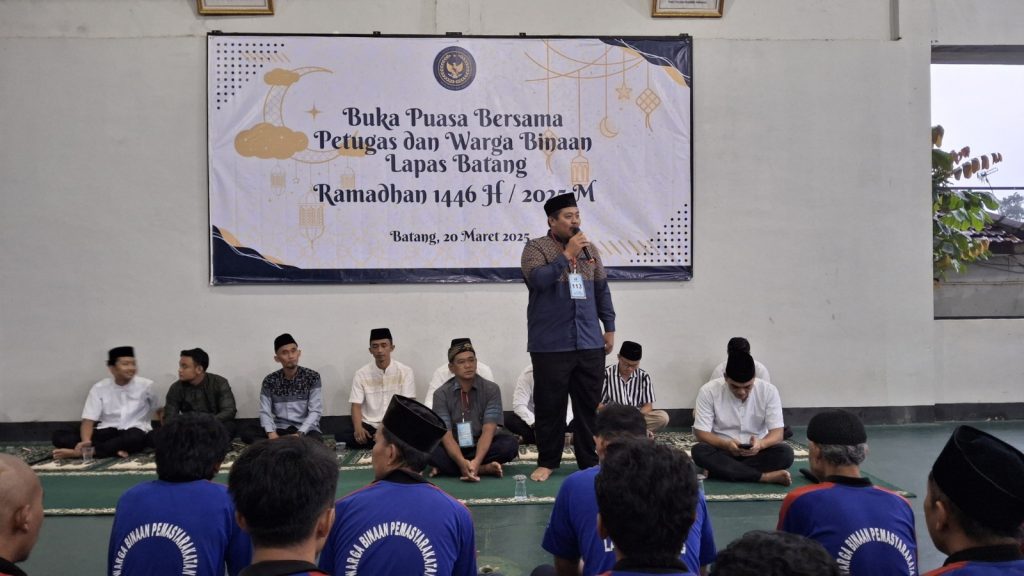 Buka Puasa Bersama Petugas dan Warga Binaan Lapas Batang