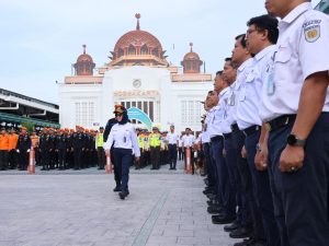 Gelar Pasukan Persiapan Posko Angkutan Lebaran 2025 oleh KAI