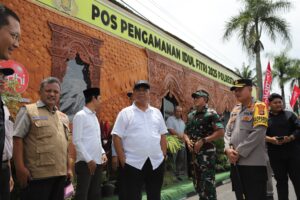 Jelang Lebaran 2025, Rombongan Bupati Sleman Pantau Pos Pengamanan Mudik dan Infrastruktur yang Rusak Akibat Longsor