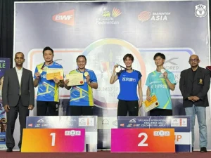 Indonesia Dominasi Sri Lanka International Challenge 2025
