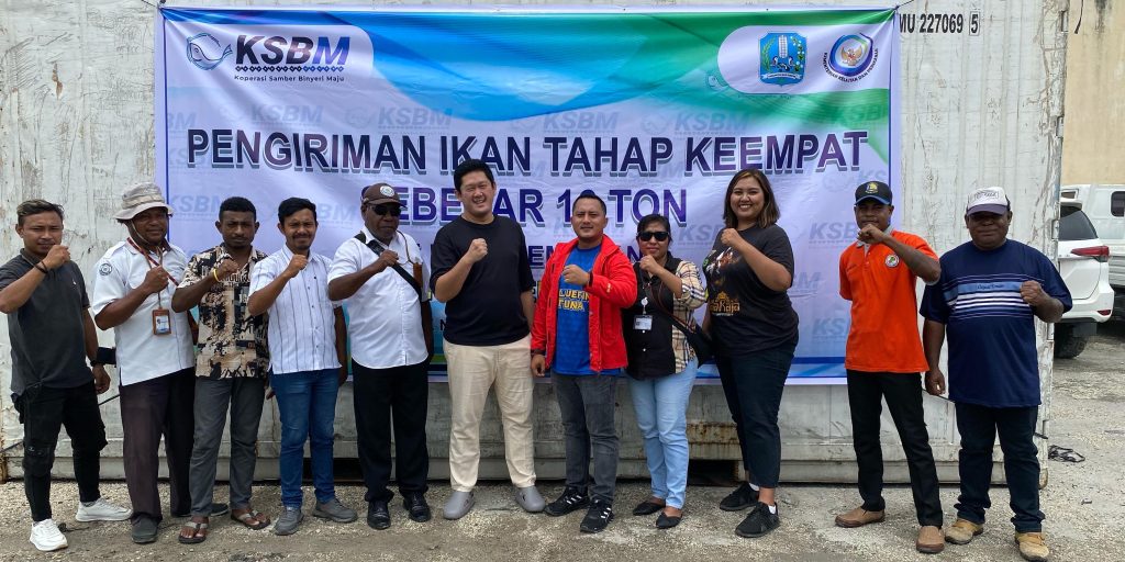 Produksi Meningkat, 16 Ton Ikan Kalamo Biak Dikirim ke Jawa