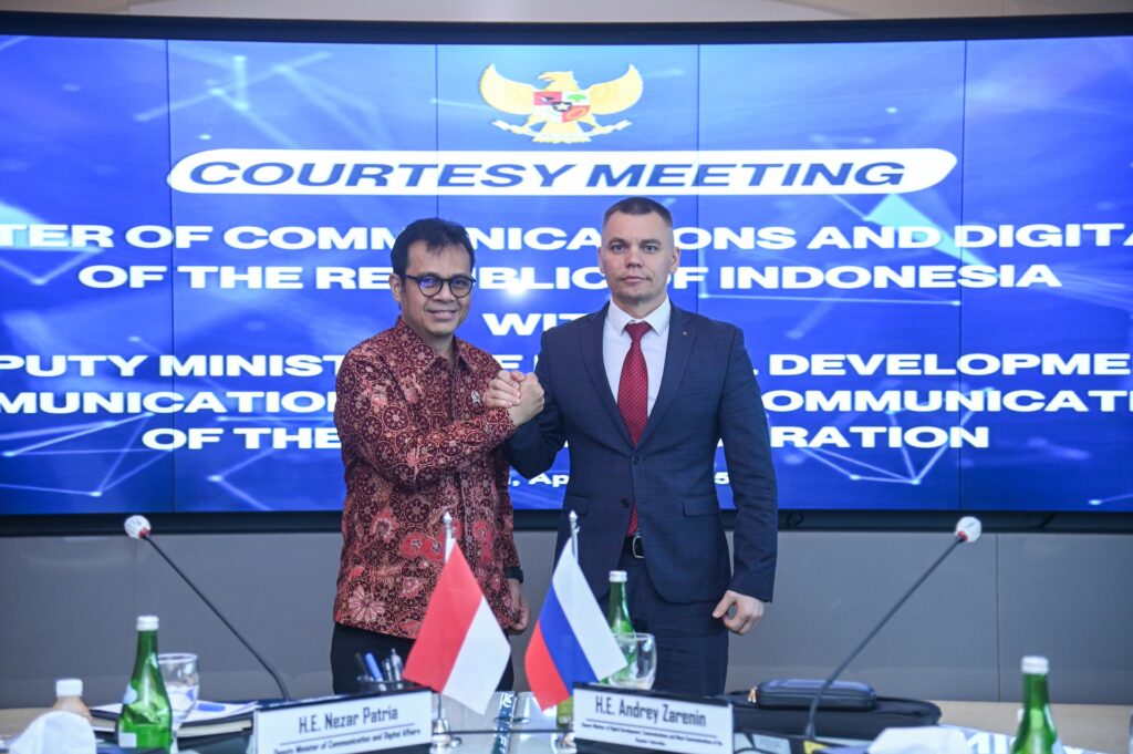 Indonesia dan Rusia Sepakat Perluas Kerja Sama Digital dan Konektivitas
