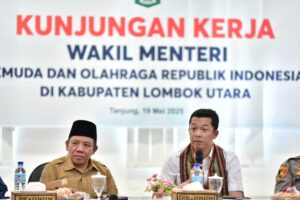 Wamenpora Taufik: Lombok Utara Siap Genjot Sport Tourism dan Kepemudaan