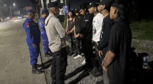 Polres Batang Bina 7 Remaja yang Diduga Hendak Tawuran