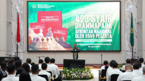 Pecahkan Rekor MURI, 2.569 Umat Buddha Serentak Baca Kitab Suci Dhammapada