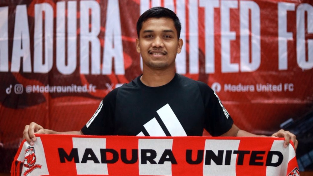 Madura United Pertahankan Miswar Saputra sebagai Kiper Andalan di BRI Liga 1 2024/25
