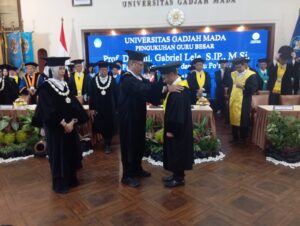 Prof. Dr. Gabriel Lele Dikukuhkan Sebagai Guru Besar FISIPOL UGM, HP Management Siap  Kolaborasi