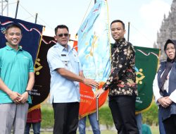 Harganas Ke-32 BKKBN, Wabup Sleman Wakili DIY Serahkan Estafet Kirab Bangga Kencana Ke Jawa Tengah