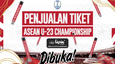 Resmi Dibuka! Ini Cara Beli Tiket ASEAN U-23 Championship Mandiri Cup 2025