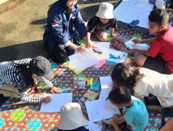 Rumah Dinas Bupati Batang Jadi Tempat Seru Main Permainan Tradisional dan Baca Buku