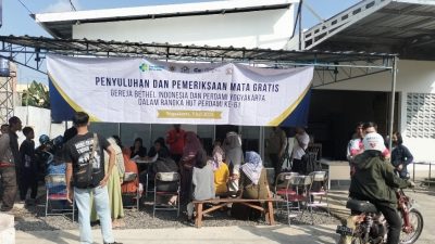 Penyuluhan Dan Pemeriksaan Mata Gratis GBI Dan Perdami Yogyakarta Dalam Rangka HUT Perdami ke 61