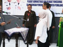 Bupati Pemalang Ingatkan Pejabat Baru Pegang Teguh Nilai Anti-KKN