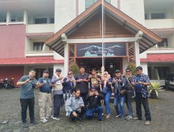 Retret ,Touring Anniversary Jurnalis IWO Indonesia Sleman di Wonosobo.