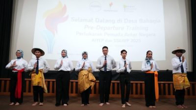 Kemenpora Lepas Delegasi PPAN 2025, Dorong Pemuda Indonesia Berkiprah di Kancah Dunia