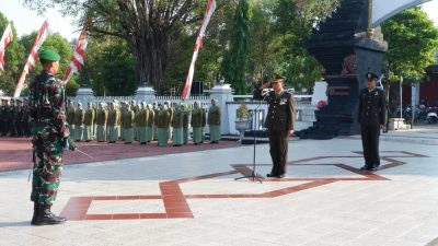 HUT ke-80 TNI, Kodim 0811/Tuban Gelar Ziarah dan Aksi Sosial