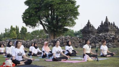 Candi Plaosan Jadi Ruang Meditasi: Saat Warisan Budaya Menyatu dengan Keheningan dan Alam