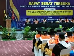 Ekoteologi dan Era Digital: Sorotan Utama Wisuda ke-18 STAK Teruna Bhakti