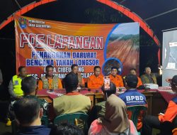 BNPB Apresiasi Respons Cepat Pemkab Cilacap Tangani Longsor Cibeunying