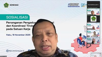 Kemenag Tingkatkan Layanan Publik lewat Sosialisasi Penanganan Pengaduan Terintegrasi