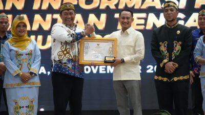 Pemkot Palangka Raya Raih Peringkat Pertama Kategori Informatif Keterbukaan Informasi 2025