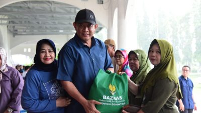 HUT ke-25, Pemprov Gorontalo Salurkan Bantuan Jagung, Sembako, dan BPJS di Tiga Kabupaten
