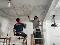 Kepedulian Relawan: GBI Pelem Dipercantik Tagana Rajawali DIY