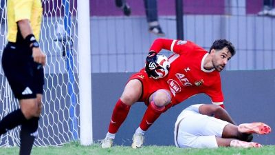 Leo Navacchio Catat Triple Save, Persik Kediri Menang 2-1 atas Semen Padang