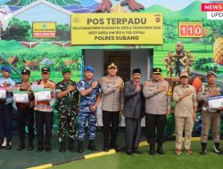 Wakapolda Jawa Barat Tinjau Pos Terpadu KM 102 A Tol Cipali, Pastikan Operasi Lilin Lodaya 2025 Berjalan Aman