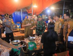 Jelang Tahun Baru 2026, Pemkab Pangkep Sidak Pasar Sentral Pastikan Harga Stabil dan Pangan Aman