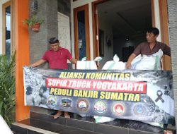 Solidaritas Tanpa Batas, Sopir Truk DIY Kirim Bantuan untuk Korban Banjir Aceh Tamiang