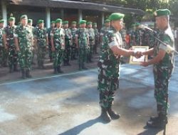 Kasdim 0730/Gunungkidul Pimpin Korps Raport Pindah Satuan, Tekankan Integritas dan Dedikasi Prajurit
