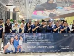 YIA Tandai Pergantian Tahun dengan Pelepasan Penumpang Akhir 2025 dan Penyambutan Awal 2026