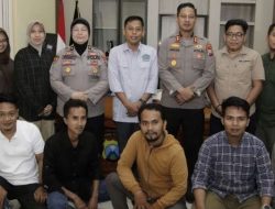 Perkuat Kemitraan, Kapolres Sumenep Terima Audiensi PWI